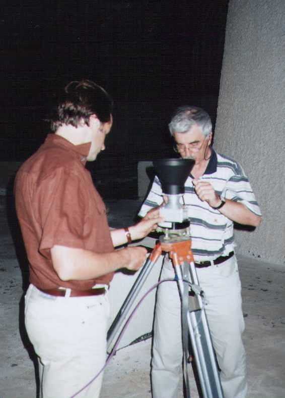 Installation of MEFIST at Wise Observatory, Negev desert